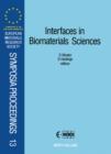 Image for Interfaces in Biomaterials Sciences