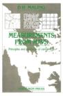 Image for Measurements from Maps: Principles and Methods of Cartometry.