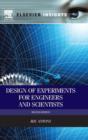 Image for Design of experiments for engineers and scientists
