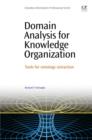 Image for Domain analysis for knowledge organization: tools for ontology extraction