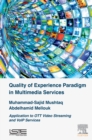 Image for Quality of experience paradigm in multimedia services: application to OTT video streaming and VoIP services