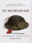 Image for In memoriam  : remembereing the great war