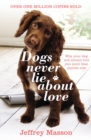 Image for Dogs never lie about love  : reflections on the emotional world of dogs
