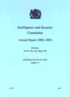 Image for Intelligence and Security Committee : annual report 2002-2003