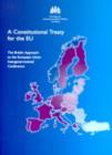 Image for A Constitutional Treaty for the EU