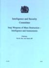 Image for Iraqi weapons of mass destruction - intelligence and assessments