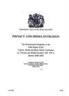 Image for Privacy and media intrusion : the Government&#39;s response to the fifth report of the Culture, Media and Sport Select Committee on &#39;Privacy and media intrusion&#39; (HC 458-I) session 2002-03