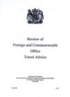 Image for Review of Foreign and Commonwealth Office travel advice