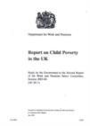 Image for Report on child poverty in the UK : reply by the  Government to the second report of the Work and Pensions Select Committee session 2003-04 (HC 85-I)