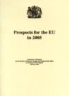 Image for Prospects for the EU in 2005