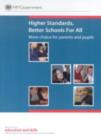 Image for Higher standards, better schools for all  : more choice for parents and pupils