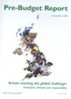 Image for Britain meeting the global challenge : enterprise, fairness and responsibility, pre-budget report December 2005