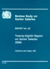 Image for Review Body on Senior Salaries twenty-eighth report on senior salaries 2006