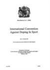 Image for International convention against doping in sport : Paris, 19 October 2005