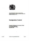 Image for Immigration control : the Government reply to the fifth report from the Home Affairs Committee session 2005-06 HC 775