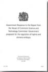 Image for Government response to the report from the House of Commons Science and Technology Committee