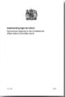 Image for Implementing legal aid reform : Government response to the Constitutional Affairs Select Committee report