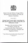 Image for Reports from the Defence, Foreign Affairs, International Development &amp; Trade and Industry Committees session 2006-07 : strategic export controls, HMG&#39;s annual report for 2005, quarterly reports for 20