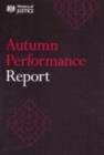 Image for Ministry of Justice autumn performance report 2007