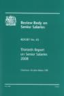 Image for Thirtieth report on senior salaries 2008