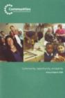 Image for Community, opportunity, prosperity : Department for Communities and Local Government annual report 2008
