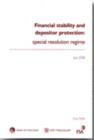 Image for Financial stability and depositor protection : special resolution regime