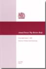 Image for Armed Forces&#39; Pay Review Body thirty-eighth report 2009