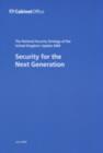Image for Security for the Next Generation - the National Security Strategy of the United Kingdom