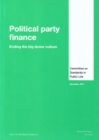 Image for Political party finance  : ending the big donor culture