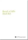 Image for Recall of MPs Draft Bill