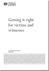Image for Getting it right for victims and witnesses