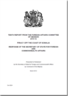 Image for Tenth report from the Foreign Affairs Committee of session 2010-12 : piracy off the coast of Somalia, response of the Secretary of State for Foreign and Commonwealth Affairs