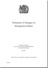 Image for Statement of changes in immigration rules