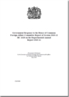 Image for Government response to the House of Commons Foreign Affairs Committee report of session 2010-12 HC 1618 on the departmental annual report 2010-11