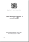 Image for Draft Gambling (Licensing &amp; Advertising) Bill