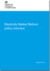 Image for Electricity Market Reform : Policy Overview