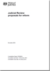 Image for Judicial review: Proposals for reform