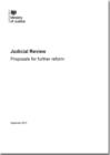 Image for Judicial review : proposals for further reform