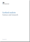 Image for Scotland analysis : science and research