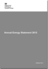 Image for Annual energy statement 2013
