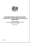 Image for Post implementation review of the UK&#39;s transposition of the EU oil stocking directive (2009/119/EC)