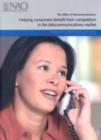 Image for Helping Consumers Benefit from Competition in the Telecommunications Market