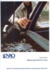 Image for Reducing Vehicle Crime,Home Office : House of Commons Papers 2004-05,183