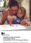 Image for Child Support Agency - implementation of the Child Support reforms : Department for Work and Pensions