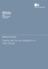 Image for Dealing with the tax obligations of older people : HM Revenue and Customs