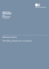 Image for Handling telephone enquiries : HM Revenue &amp; Customs