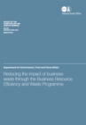 Image for Reducing the impact of business waste through the Business Resource Efficiency and Waste Programme