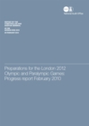 Image for Preparations for the London 2012 Olympic and Paralympic Games