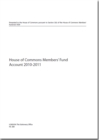 Image for House of Commons Members&#39; Fund account 2010-2011