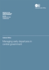 Image for Managing early departures in central government